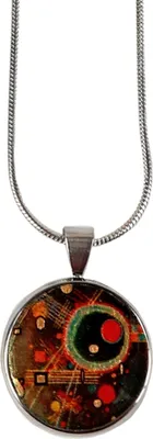 Produktbild von DeMarie Anhänger mit Kette Edelstahl mit Silber- / Goldeinlage