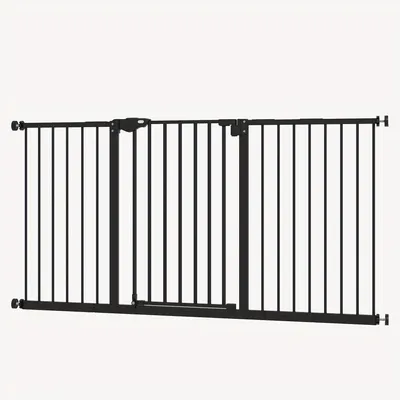 Zdjęcie produktu dla Barierka dla psów - Barierka dla zwierząt domowych - Barierka na schody - Barierka ochronna - Bramka do drzwi - 135,89 x 76,2 cm