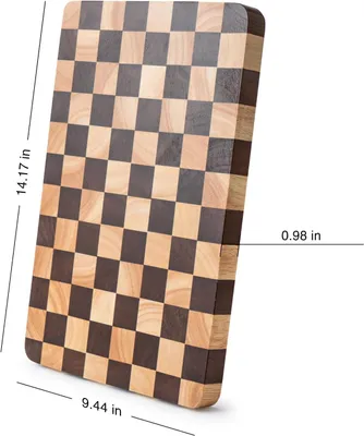 Produktbild von Schneidebrett 39x21x2.5 cm, Akazienholz, Stirnholz, für Küche
