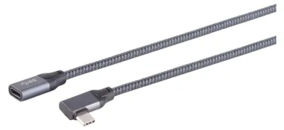 Immagine prodotto di cavo di prolunga USB-C® da 1,5 m, 3.2 90° Pro