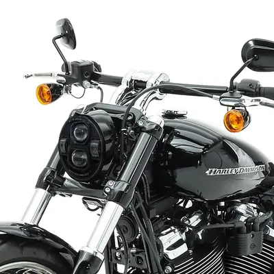 Obrázok produktu pre LED svetlomet 5,75 palca vhodný pre Harley Davidson Craftride NL17 black