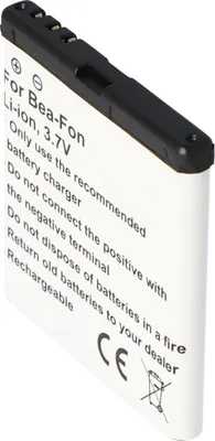 Produktbild von Batéria vhodná pre model batérie Bea-Fon: S480/SL580 3,7 V 800 mAh, max. 1000 mAh