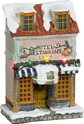 Productafbeelding van Facade hotel restaurant battery operated l8,5xb4,5xh12,5 cm Luville