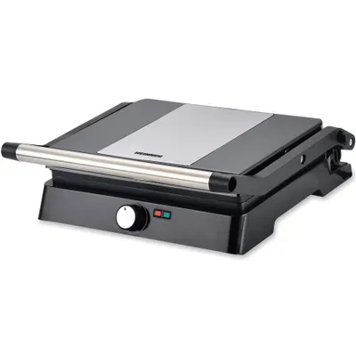 Produktbild von Heinner HEPG-F2000BKSS, Schwarz, Rechteckig, Drehregler, Scharnier, 180°, 2000 W