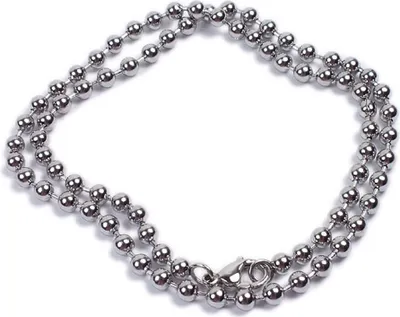 Produktbild von Minott Kette Kugelkette aus Edelstahl mit Karabiner Verschluss 21538, Länge:75 cm