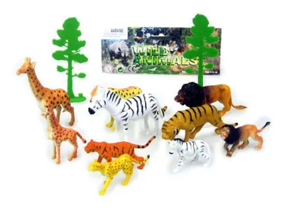 Immagine prodotto di Animali Selvatici Set 12 Pezzi