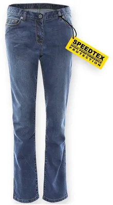 Immagine prodotto di King Kerosin, jeans da motociclista da donna - modello Speedgirl, taglia W29 / L32