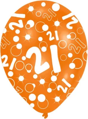 Obrázek produktu pro Amscan 9908417 – Sada balónků, 21 ks, 6 latexových balónků, velikost 27,5 cm / 11