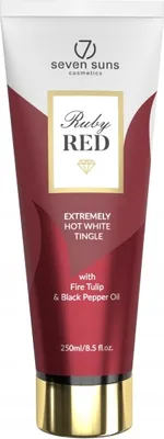 Obrázok produktu pre 7suns rubínovo červený extrémne horúci biely tingel 250ml