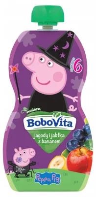 Obrázek produktu pro Mus jagoda jabłko banan dla dzieci po 6 miesiącu 100 g