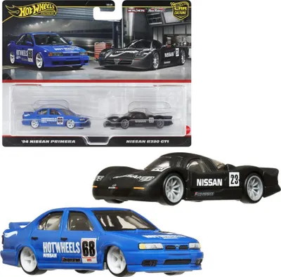 Produktbild von Hot Wheels HRR74, Fahrzeug-Set, 3 Jahr(e), Metall, Schwarz, Blau