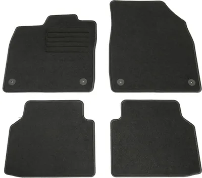 Produktbild von Fußmatten-Set für VW ID.4 E2, 01/2021-, 4-teilig, Schwarz