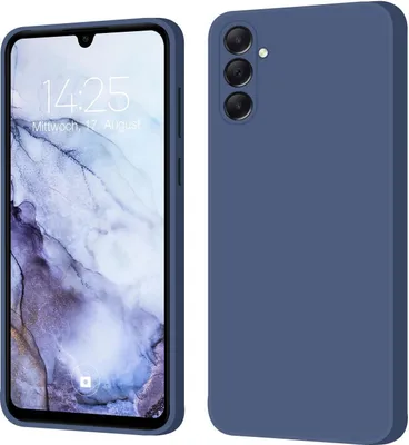 Produktbild von Hülle für Samsung Galaxy A05s Case Cover Bumper Silikon Softgrip Schutzhülle Farbe: Lavendelblau