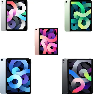 Produktbild von APPLE iPad Air Space Gray (4. Gen) 27,7cm (10,9") Apple A14 (Bionic) 4GB 256GB iPadOS