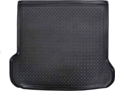 Image de Tapis De Coffre en Caoutchouc TPE Pour Volvo XC-70 2007-2016, Bord Haut, Noir, Antidérapant, Toutes Saisons