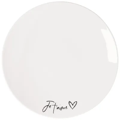Produktbild von Villeroy & Boch Statement Frühstücksteller / Kuchenteller "Je t`aime" 21cm