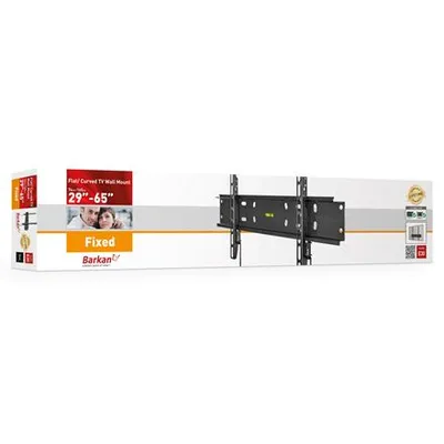 Obrázek produktu pro Barkan Mounting Systems E30, 142,2 cm (56"), 30 kg, 75 x 75 mm, 400 x 400 mm, Černá