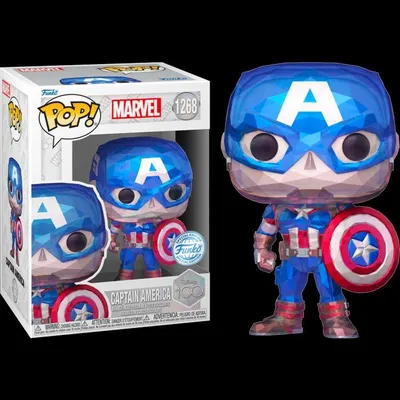 Obrázok produktu pre Figúrka Funko POP Marvel 1268 Captain America (Facet) Special Edition