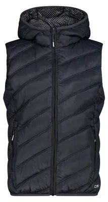 Image de CMP Damen Weste Vest FIX Hood Gris 42
