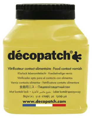 Produktbild von Décopatch VAAL180AC, Fertig gemischt, Universal, Satin-Oberfläche, Transparent, Flasche, Kunststoff