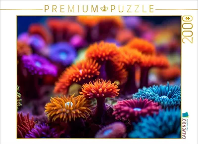 Produktbild von CALVENDO Puzzle Riffgeheimnisse | 2000 Teile Lege-Größe 90x67cm Foto-Puzzle für glückliche Stunden