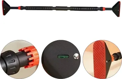 Produktbild von Klimmzugstange für Türrahmen 65-100 cm, einfache Montage ohne Bohren, bis 100 kg