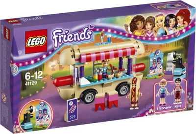 Zdjęcie produktu dla LEGO Friends Amusement Park Hot Dog Van, Zestaw do budowania, 6 lat(a), 243 szt., 420 g