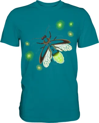 Produktbild von Glühwürmchen Pfadfinder Camping T-Shirt – Diva Blue / M