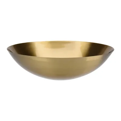 Produktbild von Edelstahl Schale Gold Ø 27 cm Schüssel Salatschüssel Küchenschüssel Servierschüssel Edelstahlschüssel