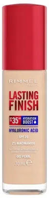 Zdjęcie produktu dla Rimmel Lasting Finish Hyaluronic Podkład 001 Pearl SPF20 30 ml
