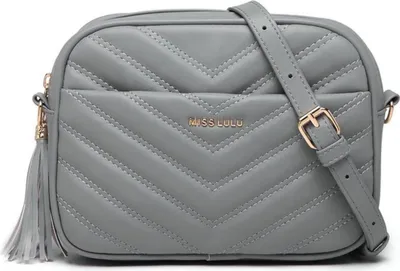 Obrázek produktu pro Miss Lulu Dámská taška přes rameno Malá crossbody taškaPolyuretankožený nastavitelný popruh