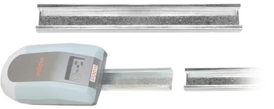 Produktbild von Boxer® Verlängerungsschiene 50 cm mit Kette für Garagentoröffner - Kompatibel mi
