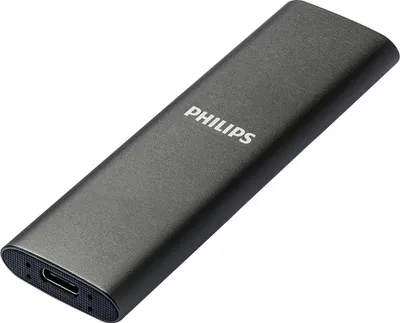Produktbild von Philips 500gb Externe Ssd Schwarz Schwarz One Size