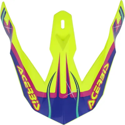 Obrázek produktu pro Žlutý/fialový ACERBIS hledí pro helmu LINEAR