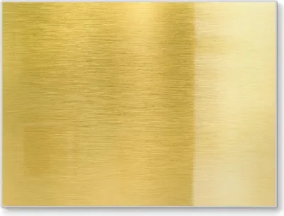 Produktbild von DEQORI Schneidebrett Glas 40x30 cm 'Gebürstete Goldoberfläche' Schneideplatte groß