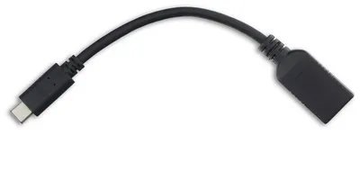 Obrázok produktu pre Targus ACC923EU, 0,15 m, USB C, USB A, USB 3.2 Gen 1 (3.1 Gen 1), Samec/Samica, Čierna