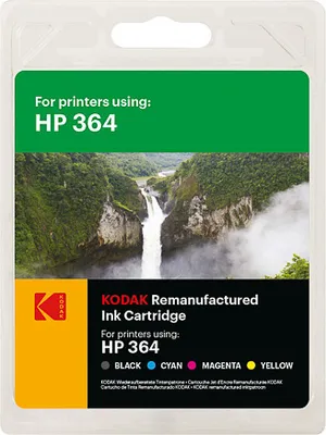 Produktbild von Kodak 185H036421 kompatibel für HP D5460 N9J73AE 364 B/C/M/Y