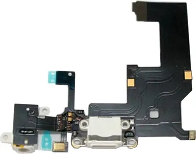 Produktbild von iPhone 5 Docking port USB Lightning schwarz mit Kopfhörerbuchse und Mikrofon