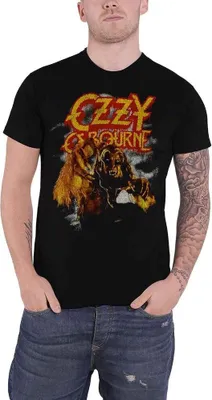 Image de Ozzy Osbourne - T-shirt "Vintage Werewolf" pour homme/femme unie RO10032 (S) (Noir)