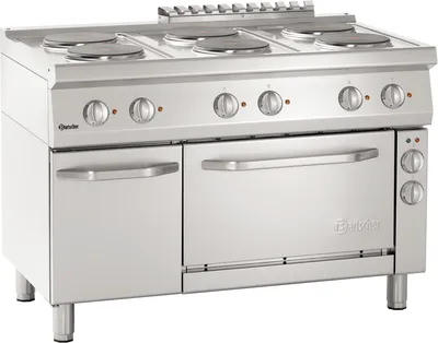 Produktbild von Bartscher Elektroherd 700, B1200, 6Pl, EBO