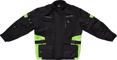 Obrázok produktu pre Modeka Tarex II detská textilná bunda čierna / žltá 140