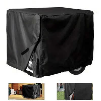 Produktbild von Generator Abdeckung 210D Oxford wasserdicht 66x51x51cm Schutzhaube wetterfest UV Schutz Outdoor Garten Baustelle