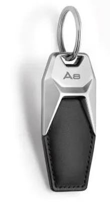Obrázek produktu pro Audi kožený přívěsek na klíče Audi, A8
