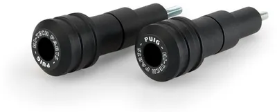 Image de PUIG 21046N Patins de cadre Vintage 2.0  adaptés à HONDA CMX1100 TOURING REBEL Noir