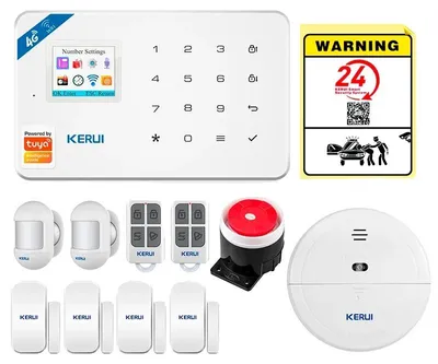 Obrázek produktu pro Poplašný systém, inteligentní technologie, bezdrátová komunikace, poplašná sada 3, zástrčka EU-b