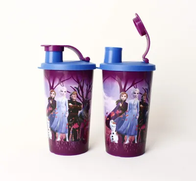 Obrázok produktu pre Sada pohárov na pitie s viečkom, 2 x 330 ML
