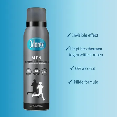Produktbild von Odorex Deodorant-Spray für Herren, unsichtbarer Schutz (150 ml)
