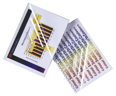 Immagine prodotto di Copertina GBC HiClear, DIN A4, PVC, 0,30 mm, cristallina lucida, per rilegatura in plastica, a filo, ClickBind e a nastro (CE013080E)