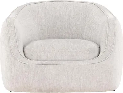 Produktbild von FURNLUX Sessel Elio Grau 108cm / Hauptfarbe: Grau / Abmessungen: 108 x 96 x 75 cm