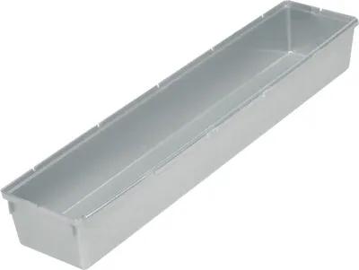 Obrázok produktu pre ok vložka do zásuvky, (Š)80 x (H)380 x (V)50 mm, PP, strieborná